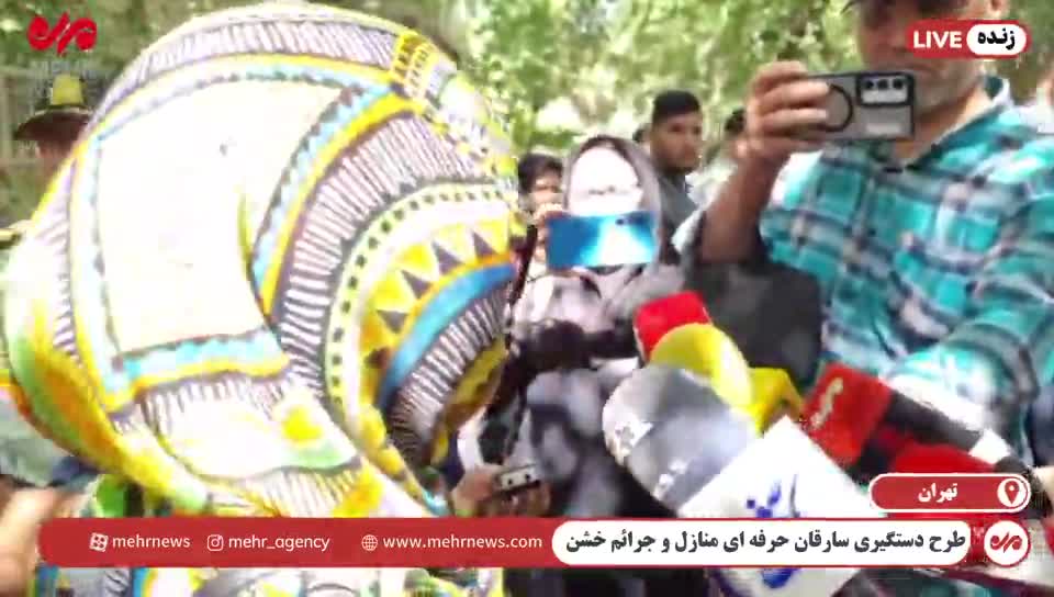   درخواست دور از انتظار سارق از یک زن مالباخته