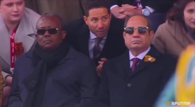   رژه زنان ارتش روسیه در میدان سرخ به مناسبت روز پیروزی