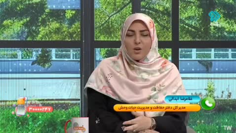   کل کل مجری صداوسیما با یک مدیر روی آنتن تلویزیون!
