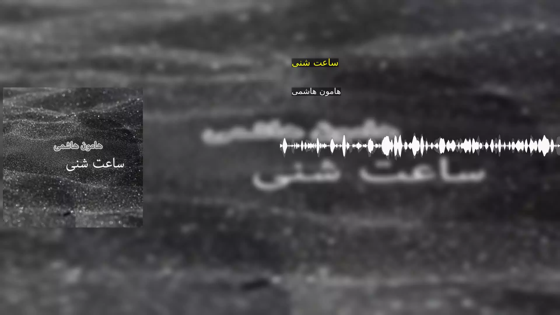 ساعت شنی هامون هاشمی