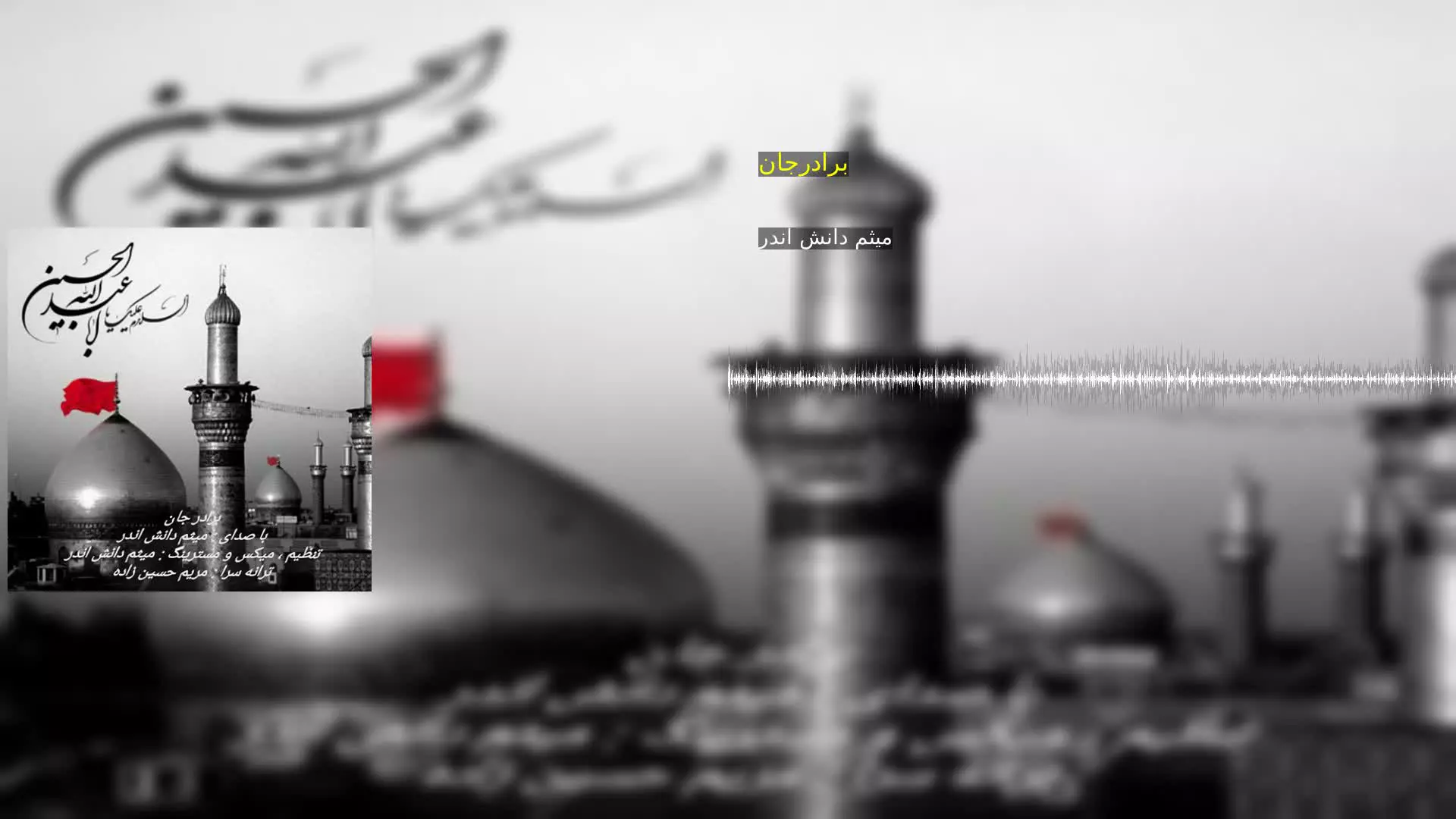 برادرجان میثم دانش اندر