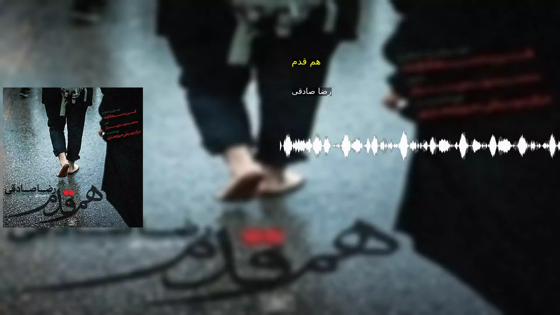 هم قدم رضا صادقی