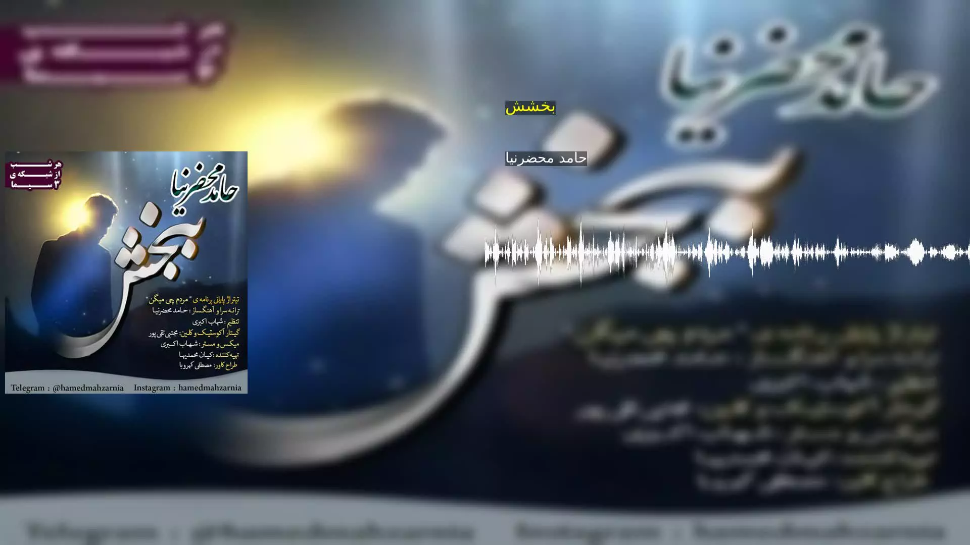 بخشش حامد محضرنیا