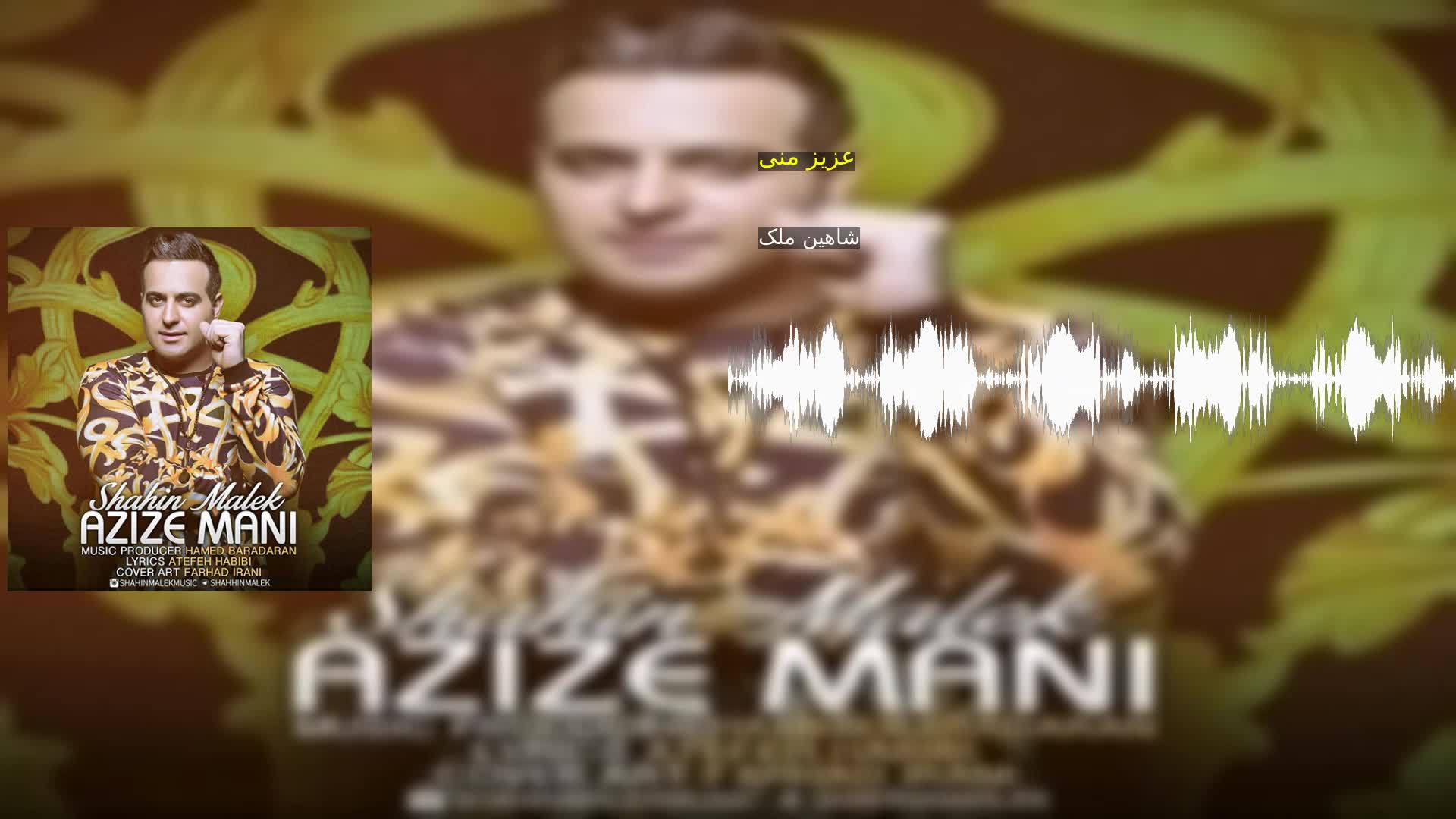 دانلود عزیز منی شاهین ملک