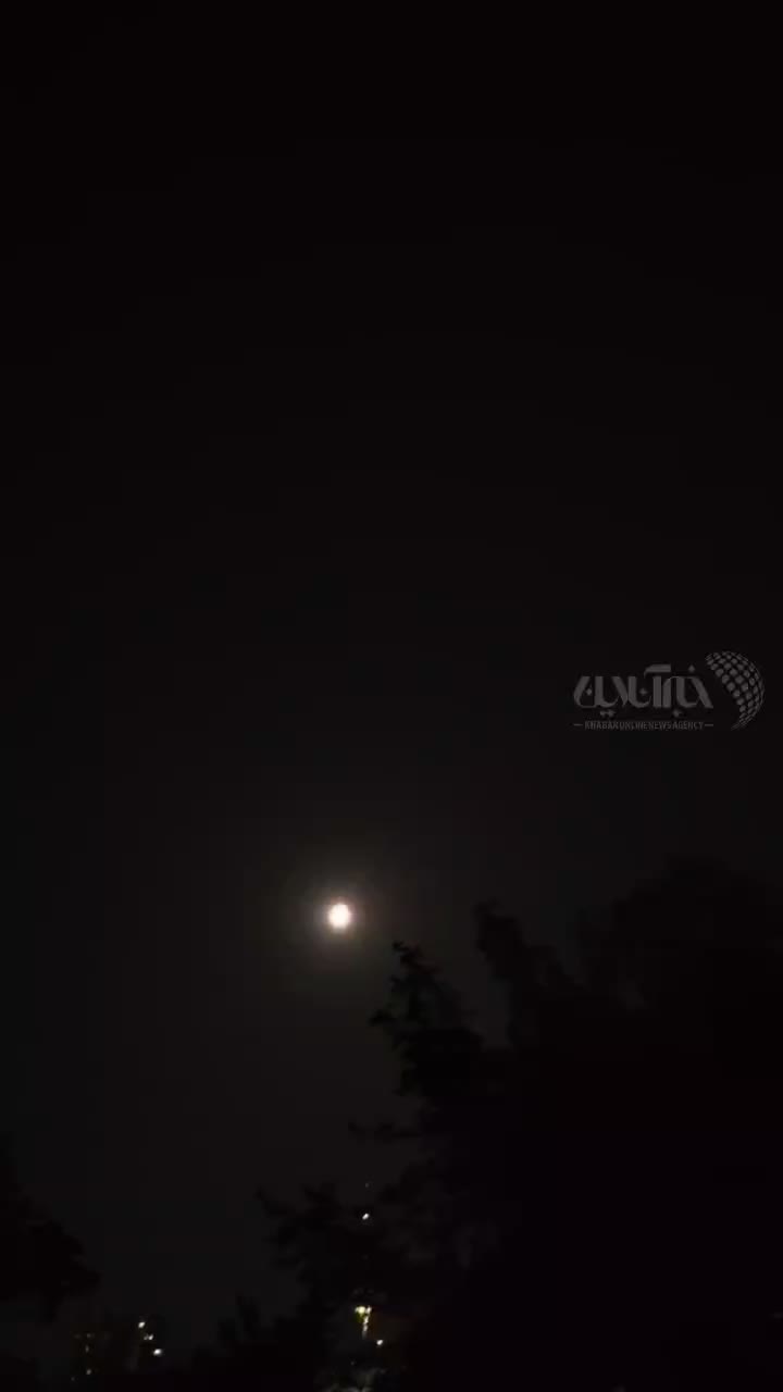   مقابله شدید و سنگین پدافند تهران با پرتابه‌های اسرائیل