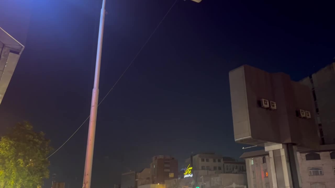   تصاویری از فعال شدن پدافند هوایی تهران