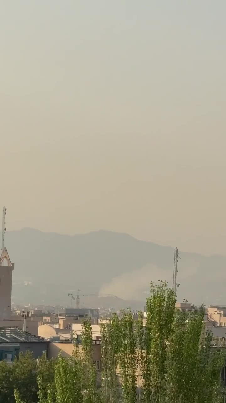   مشاهده دود بسیار غلیظ در سمت جنوب شرقی تهران