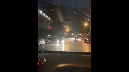   صف طولانی در پمپ بنزین پاسداران در پی حمله اسرائیل