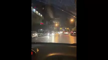   صف طولانی در پمپ بنزین پاسداران در پی حمله اسرائیل