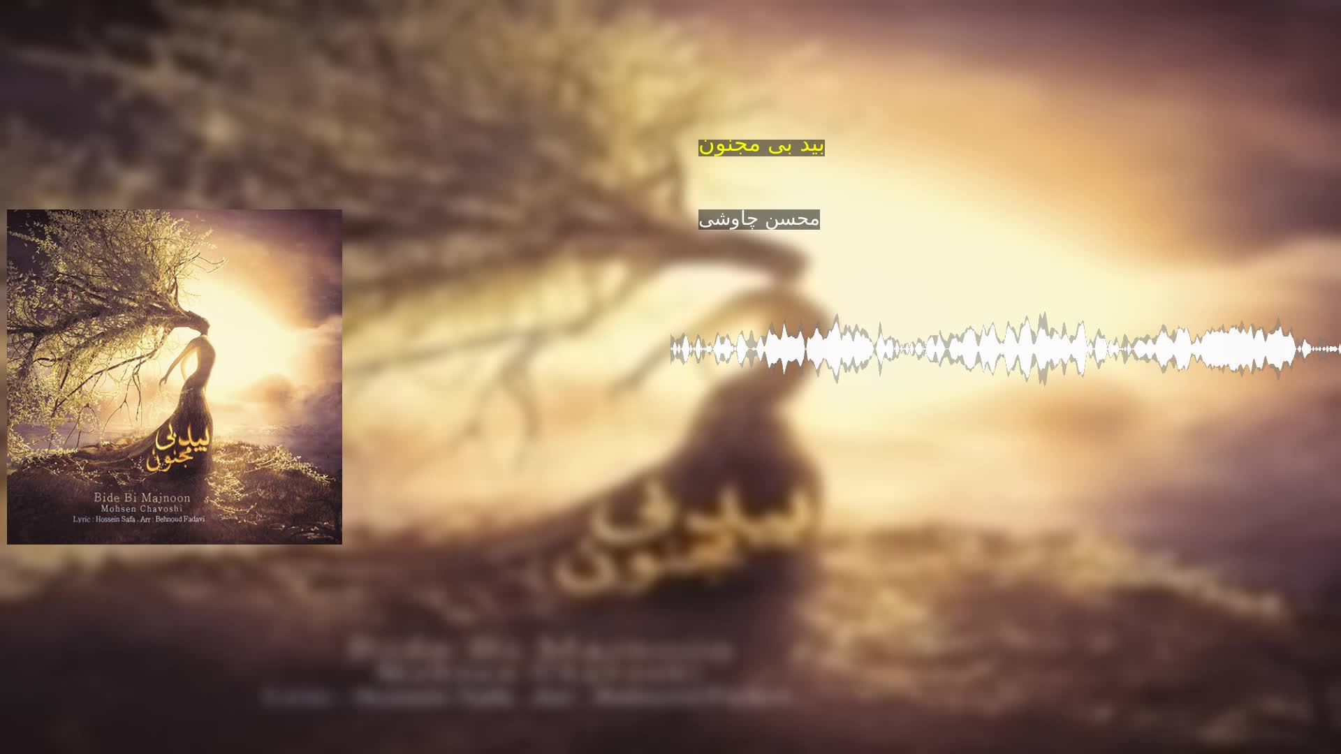 دانلود بید بی مجنون محسن چاوشی