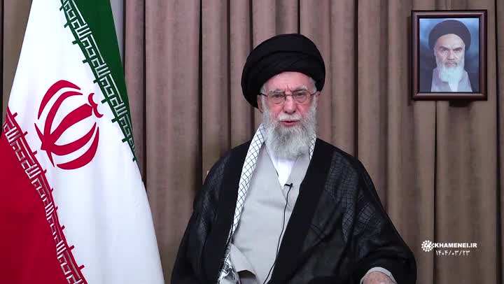   رهبر معظم انقلاب در پیام تلویزیونی خطاب به ملت ایران: نیروهای مسلح، رژیم رذل صهیونی را بیچاره خواهند کرد