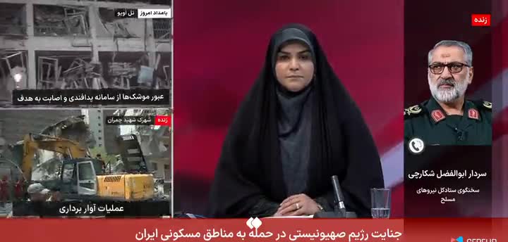   سخنگوی ستادکل نیروهای مسلح: عملیات ما تا پشیمانی رژیم جنایتکار اسرائیل ادامه دارد