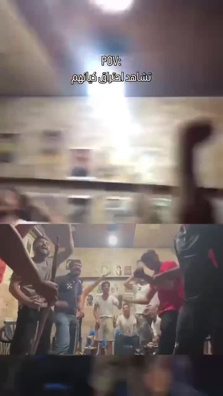   تماشای حملات موشکی ایران به رژیم اسرائیل در یک کافه لبنانی