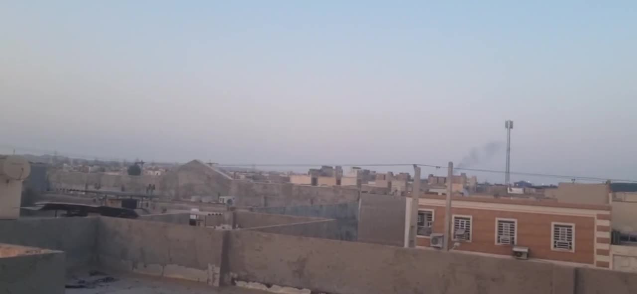   بلند شدن دود از اطراف شرکت فولاد خوزستان در اهواز