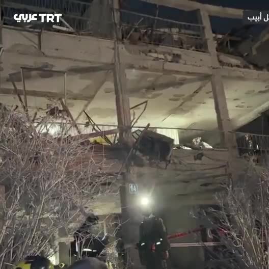   گزارش تصویری شبکه «TRT» ترکیه از حجم ویرانی حمله موشکی ایران علیه رژیم اسرائیل