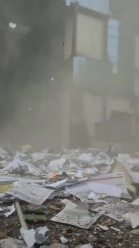    ویدئویی از صداوسیما بعد از حمله اسرائیل