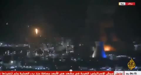   تصاویری از حمله موشک‌های ایرانی به سمت اسرائیل