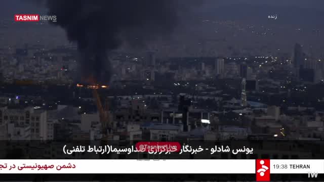   جزئیاتی از حمله اسرائیل به ساختمان شیشه‌ای صداوسیما