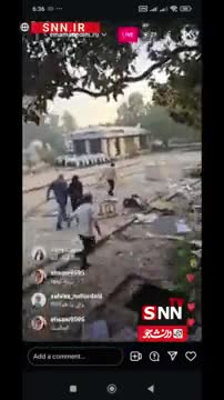   لایو الهام عابدینی پس از حمله به صداوسیما