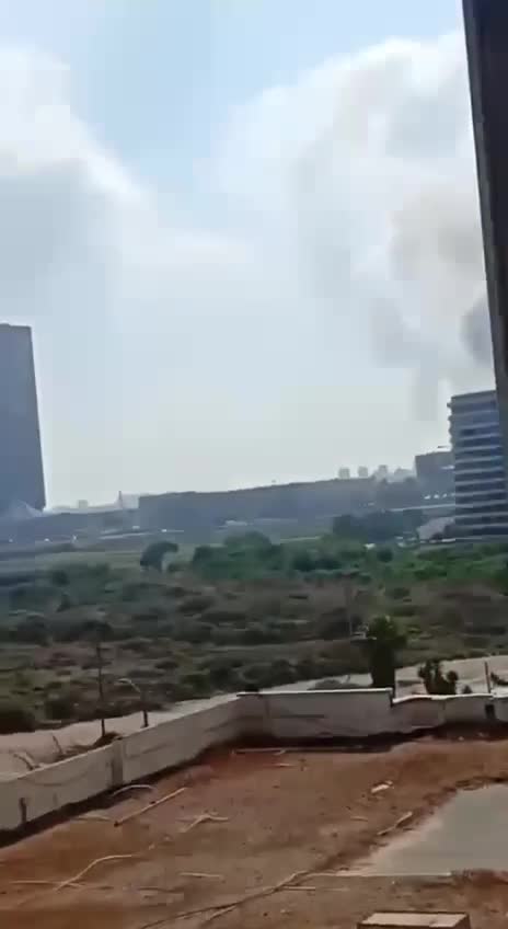   اصابت موشک ایرانی به ساختمان اطلاعات اسرائیل