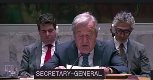   دبیرکل سازمان ملل خواستار پایان دادن به جنگ اسرائیل علیه ایران شد