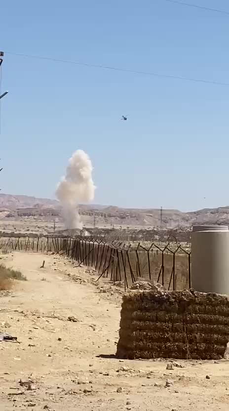   تصاویر تازه از حمله پهپادی ایران به اسرائیل