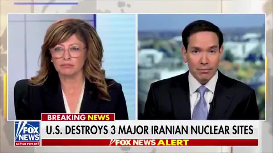   ادعای جنجالی وزیر خارجه آمریکا بعد از حمله به ایران