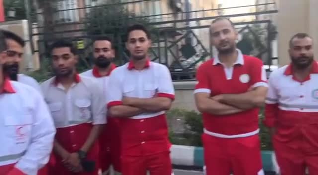   رضا کیانیان به کمک امدادگران رفت