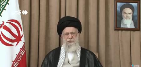   رهبر انقلاب: رئیس‌جمهور آمریکا گفت ایران باید تسلیم بشود؛ این حرف برای دهن رئیس‌جمهور آمریکا خیلی بزرگ بود