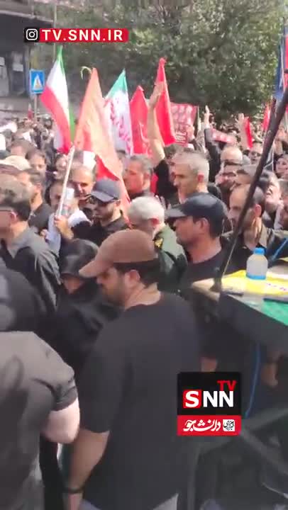   حضور سردار قاآنی در مراسم تشییع شهدای اقتدار ملی