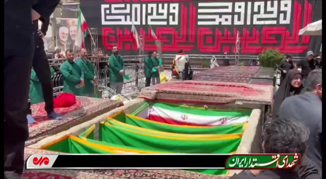 آخرین منزلگاه شهدا در امامزاده صالح؛ تصاویر آماده‌سازی منتشر شد | 7 تیر 1404