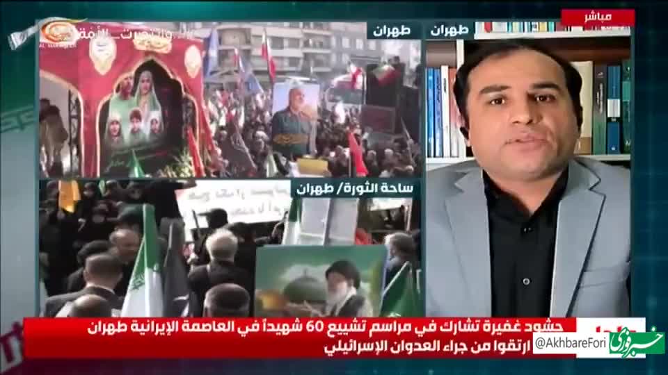 تصاویر ویژه از تشییع شهدای اقتدار در تهران | حضور میلیونی مردم در خیابان‌های پایتخت»| 7 تیر 1404