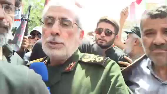   سردار قاآنی: تا اینجا موفق بودیم، از این به بعد هم با موفقیت جلو می‌رویم