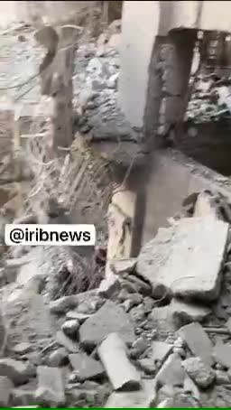   اولین تصاویر از منزل علی شمخانی بعد از حمله رژیم اسرائیل