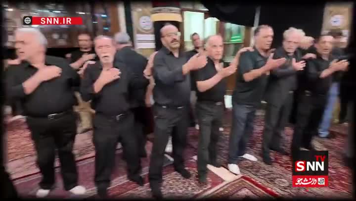   حضور مسعود پزشکیان در مراسم شب سوم محرم در هیاتی در تهران