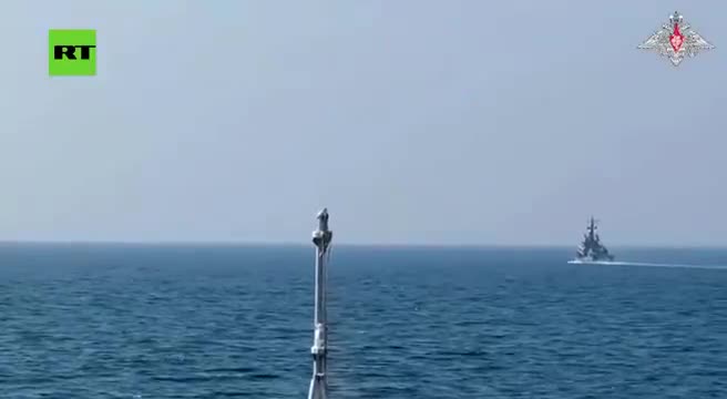   قدرت‌نمایی موشکی روسیه در دریای ژاپن