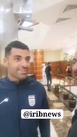   گپ و گفت با مهدی طارمی قبل از بازی با قطر