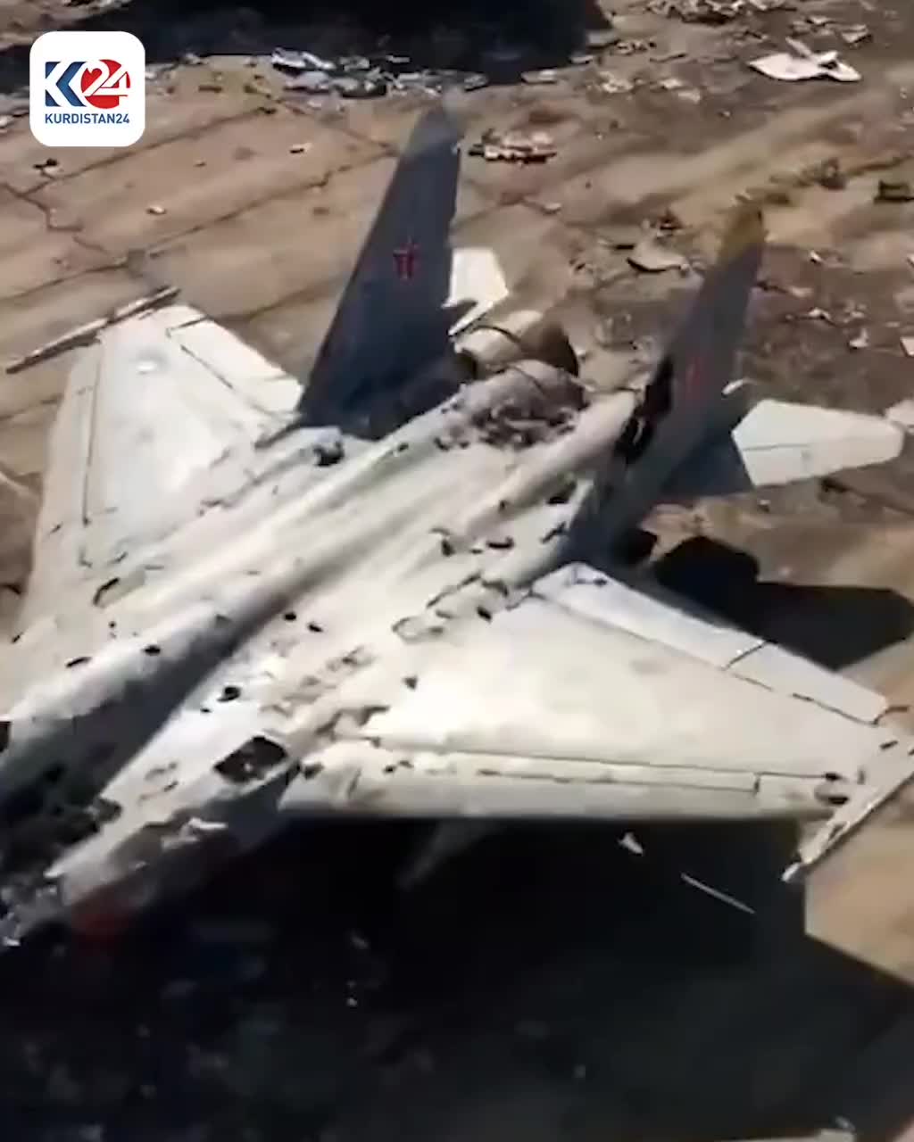   حجم خسارت حمله اوکراین به پایگاه هوایی روسیه