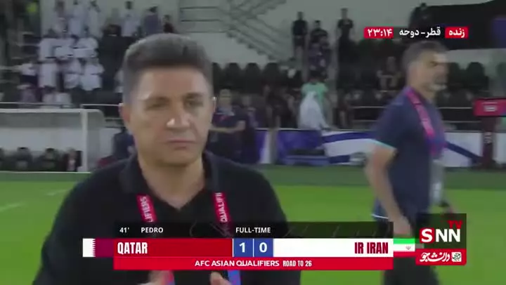   اعتراض شدید بازیکنان تیم ملی به داور عربستانی پس از سوت پایان بازی