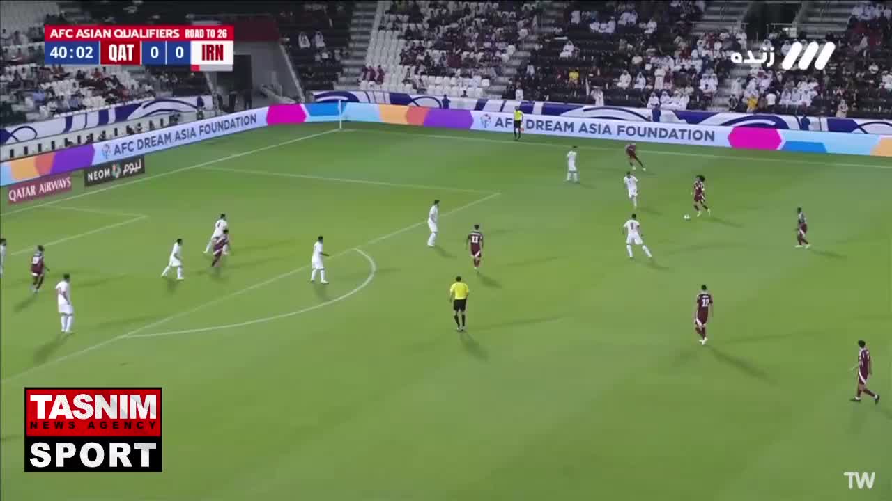   واکنش ضعیف بیرانوند در لحظه گل قطر به ایران