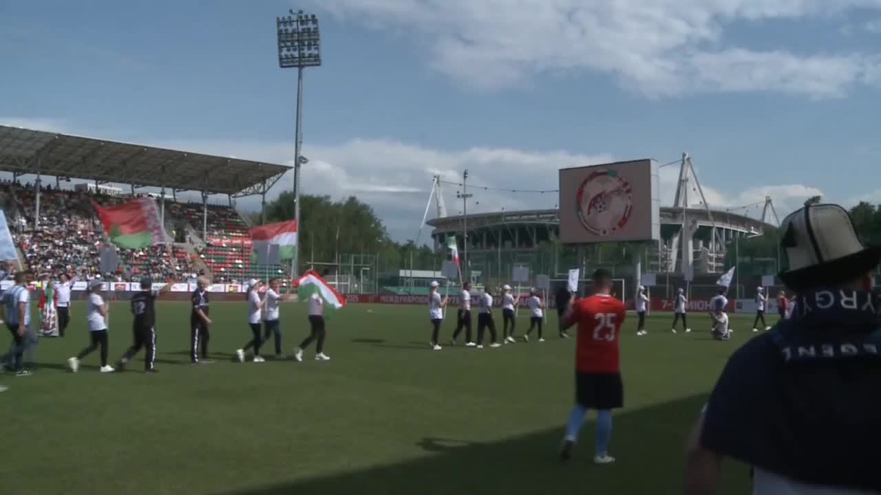   تیم ملی فوتبال هنرمندان ایران در مسابقات جهانی مسکو