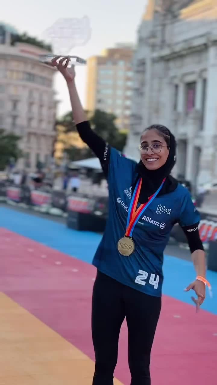   طلای خوشرنگ رومینا سالک از ایران در میلان