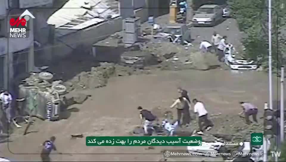 ببینید| انتشار برای نخستین بار:فیلم جدید دوربین‌های ترافیکی بعداز حمله موشکی تجریش | 24 تیر 1404