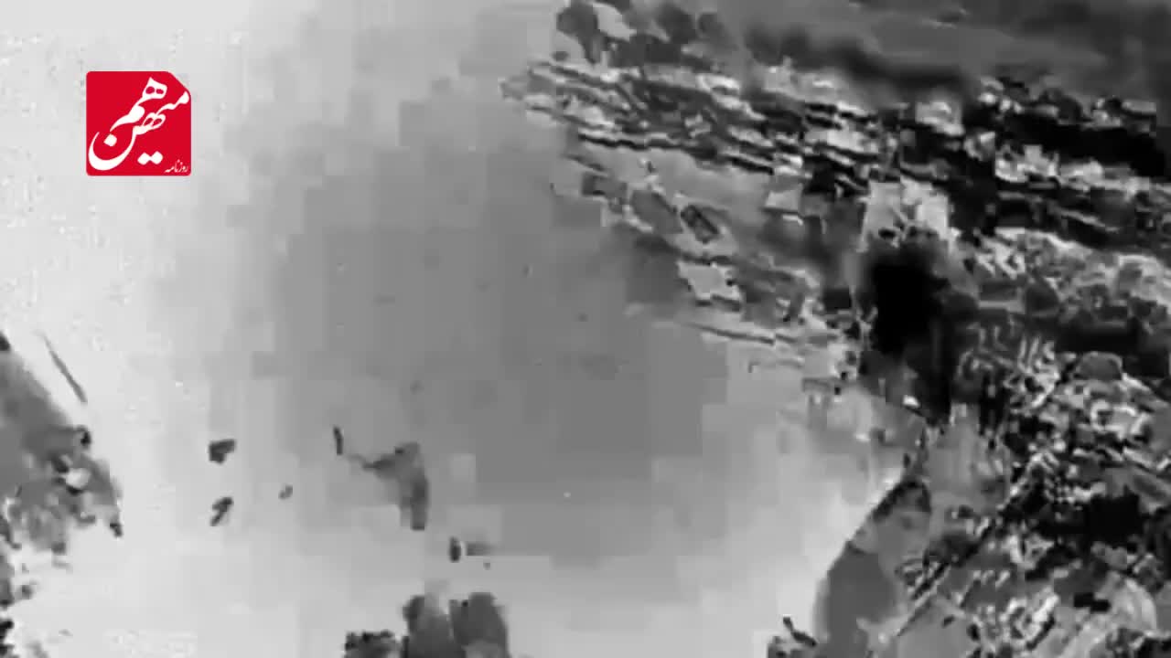   انتشار تصاویر رسمی از حمله هوایی اسرائیل به ستاد کل ارتش سوریه منتشر شد