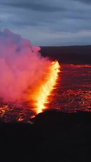   آتشفشان ایسلند دوباره فعال شد