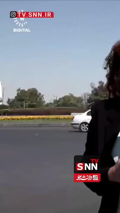   صحنه آهسته اصابت بمب‌های اسرائیلی به ستاد ارتش سوریه، لحظاتی پیش از انفجار