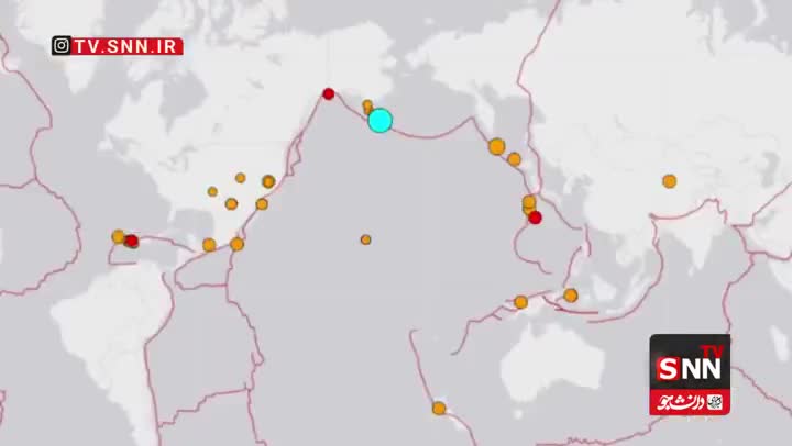   اولین تصاویر از وقوع زلزله ۷.۳ ریشتری در آلاسکا