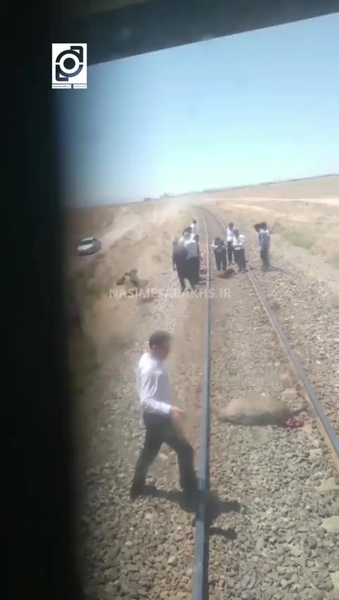   برخورد قطار با گله گوسفندان در سرخس