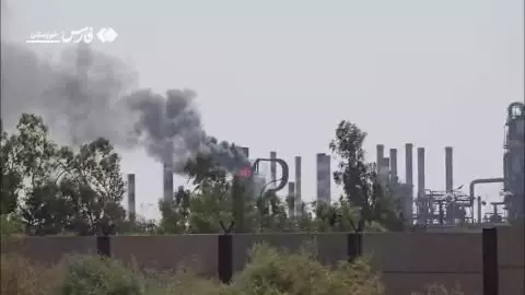   نشت یکی از پمپ‌ها دلیل آتش‌سوزی پالایشگاه آبادان