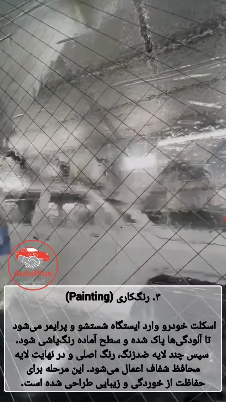   خط تولید تویوتا لندکروز اتاق ۳۰۰